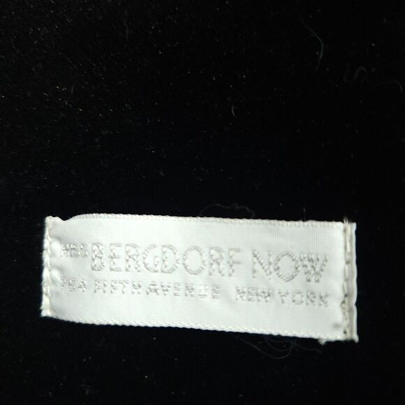 Vintage C'est Simone Blazer Jacket Womens 6 Black Velvet Holiday Party Goth NEW - Picture 9 of 13